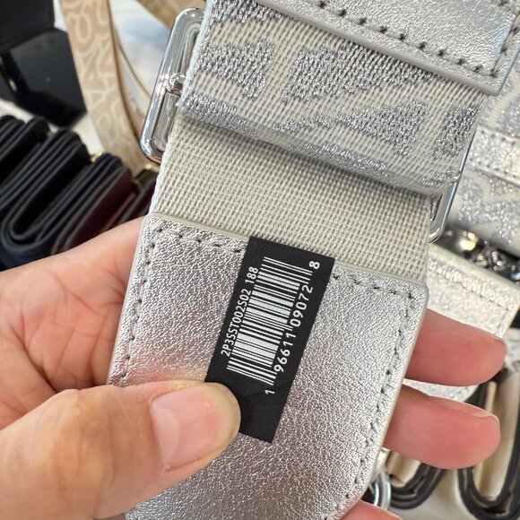 Marc Jacobs The Outline Logo Webbing Strap(Bag Belt) 2 inch $125 2P3SST002S02 main image 4